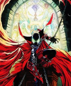 Spawn With Chains paint by number