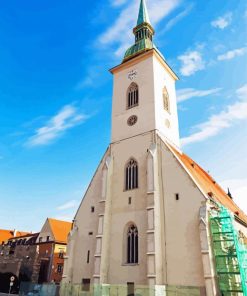 St Martin's Cathedral Slovakiapaint by number