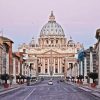 St Peter's Basilica Vatican paint by number