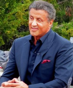 Stallone Sylvester Actor paint by numbers