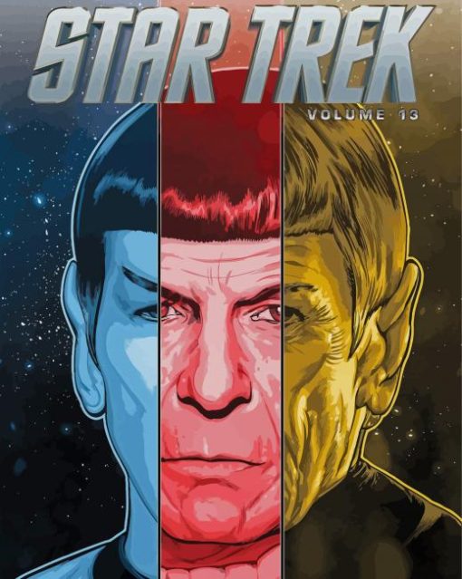 Star Trek Poster paint by numbers