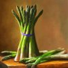 Still Life With Asparagus paint by number