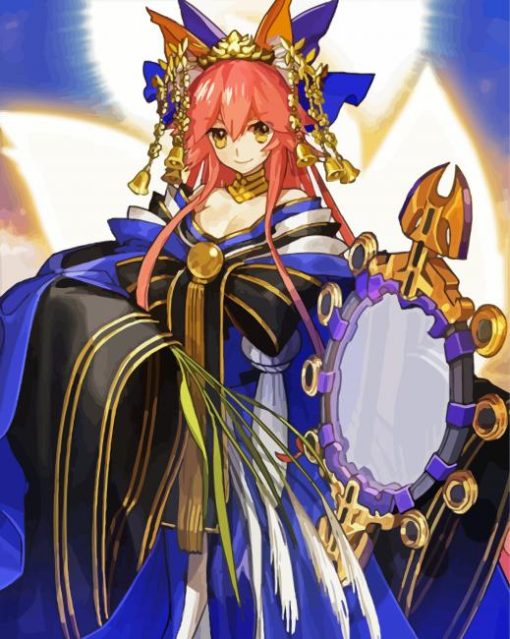 Tamamo Anime paint by number