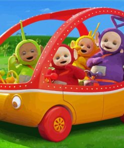 Teletubbies Anime paint by number