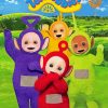 Teletubbies Tv Show paint by number