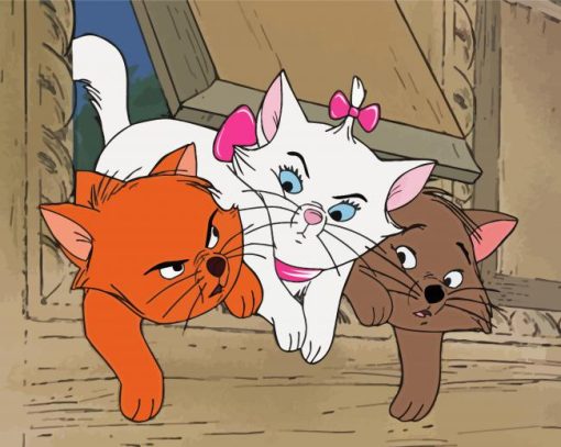 The Aristocats paint by number