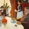 The Dining Room Signac Art paint by number