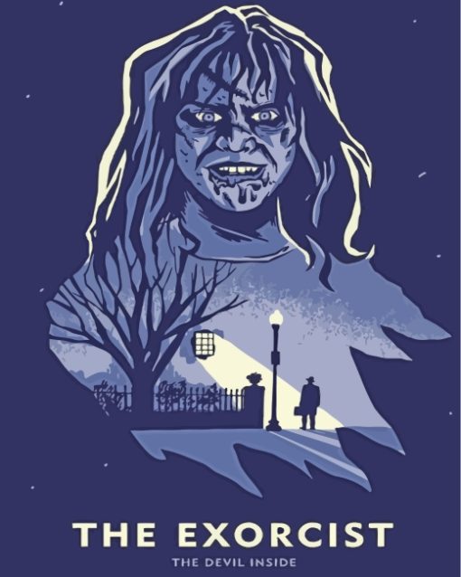 The Exorcist paint by number