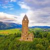 The National Wallace Monument Stirling paint by numbers