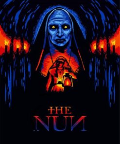 The Nun Movie paint by numbers