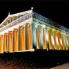 The Parthenon Nashville paint by number