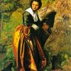 The Proscribed Royalist 1651 By John Everett Millais paint by number