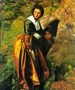 The Proscribed Royalist 1651 By John Everett Millais paint by number