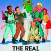 The Real Ghostbusters Poster paint by number