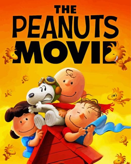 The Peanuts Animation paint by number