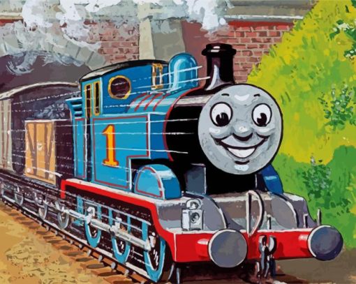 Thomas The Tank Engine paint by number