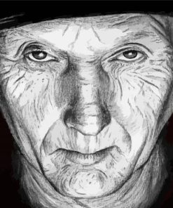 Tobin Bell Jigsaw paint by number