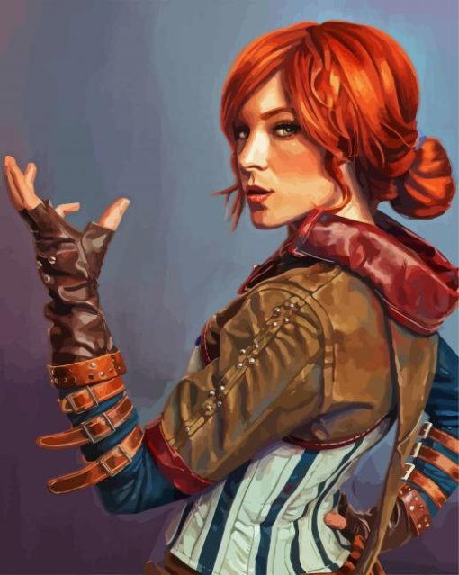 Triss Merigold paint by number