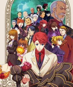 Umineko When They Cry Video Game paint by number