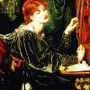 Veronica Veronese By Rossetti paint by numbers