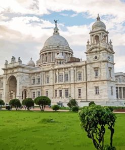 Victoria Memorial Building Kolkata paint by numbers