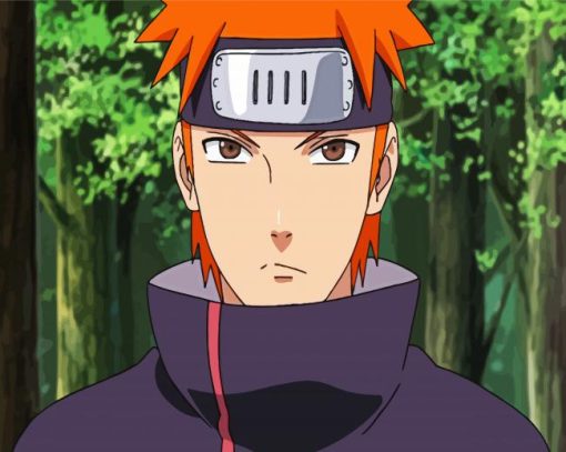 Yahiko Naruto Anime paint by number