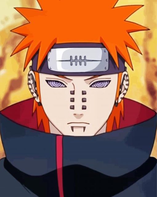 Yahiko Naruto Character paint by number