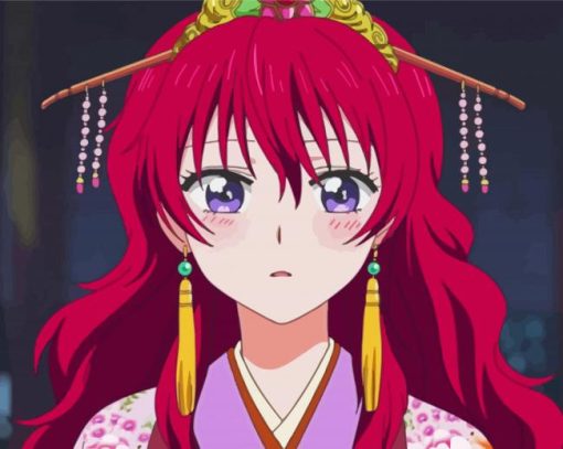 Yona Anime Girl paint by number