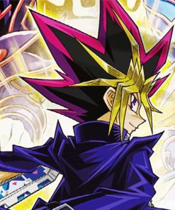 Yu Gi Oh Anime paint by numbers