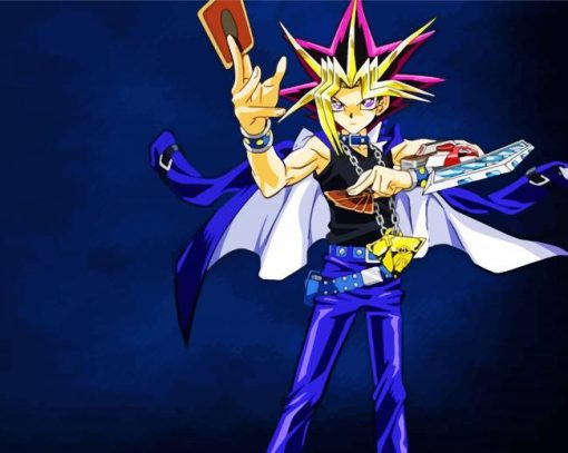 Yu Gi Mutou paint by numbers