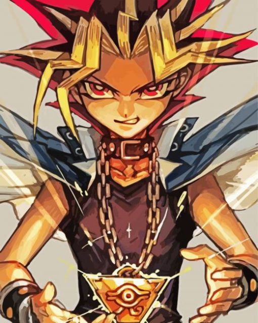 Yugi Anime paint by number