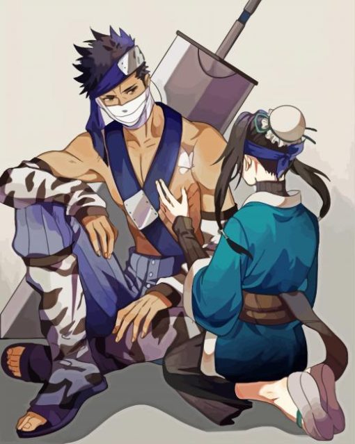 Zabuza And Haku paint by numbers