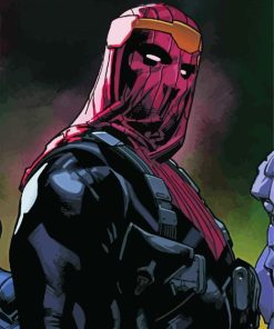 Zemo Marvel paint by numbers