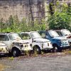 Abondoned Vintage Fiat Cars paint by numbers