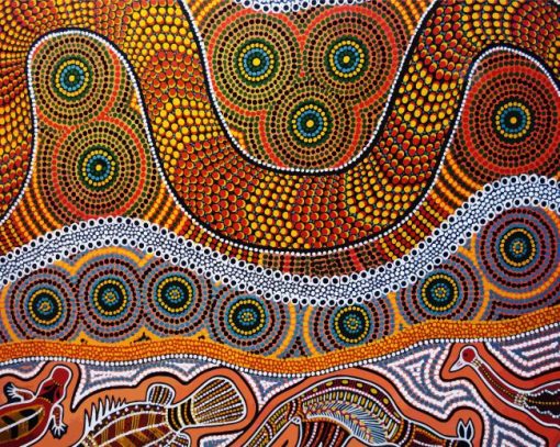 Aboriginal Art paint by number