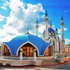 Aesthetic Kul Sharif Mosque Russia paint by numbers