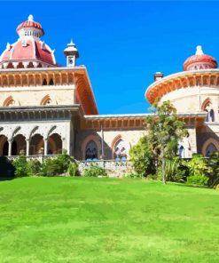 Aesthetic Park And Palace Of Monserrate Sintra paint by number