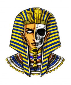 Aesthetic Pharaoh paint by number