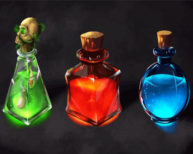 Aesthetic Potions paint by numbers