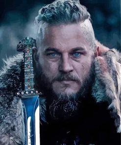 Aesthetic Ragnar paint by number