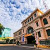 Aesthetic Saigon Central Post Office paint by number