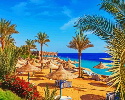 Aesthetic Sharm El Sheikh paint by number