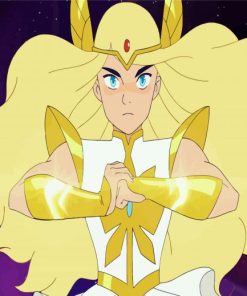 Aesthetic She-Ra paint by number