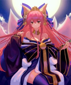 Aesthetic Tamamo paint by number