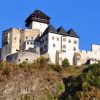 Aesthetic Trencin Castle Slovakia paint by number