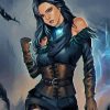 Aesthetic Yennefer Witcher paint by number