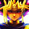 Aesthetic Yugi Muto Anime Manga paint by number