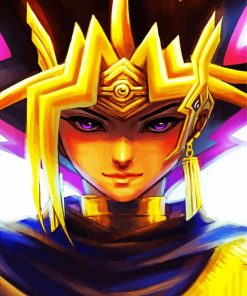 Aesthetic Yugi Muto Anime Manga paint by number