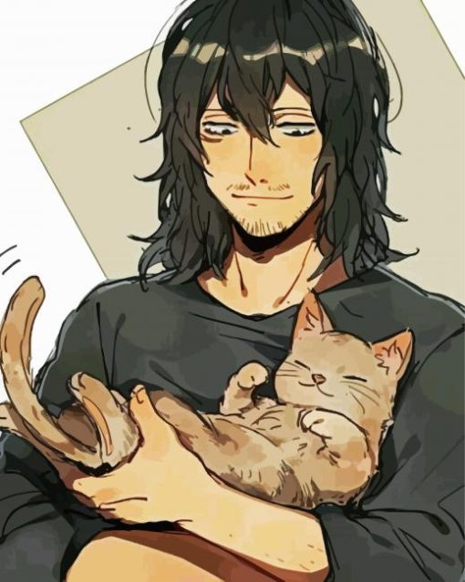 Aesthetic Aizawa paint by number