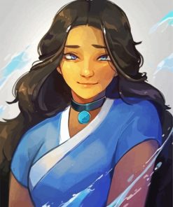 Aesthetic Legend of Korra Katara paint by number